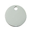 RedDingo Stainless Steel Small Circle Pet Tag.
