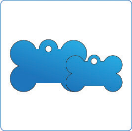 Bone Shaped Pet Tags