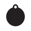 Circle Shaped Pet Tags