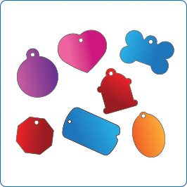 Bone Shaped Pet Tags