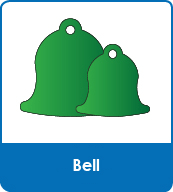 Bell Shaped Pet Tags