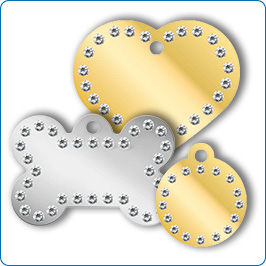 Taggit Glamour Pet Tags.