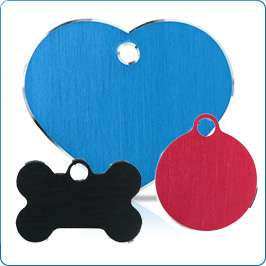 Taggit Hi-Line Pet Tags.