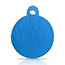 Taggit Hi-Line large blue circle pet tags.