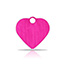 Taggit Hi-Line small pink heart pet tags.