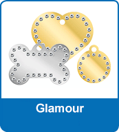 TaggIT Glamour pet tags.
