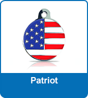 TaggIT Patriot  pet tag.