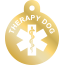 Large Therapy Dog Tags